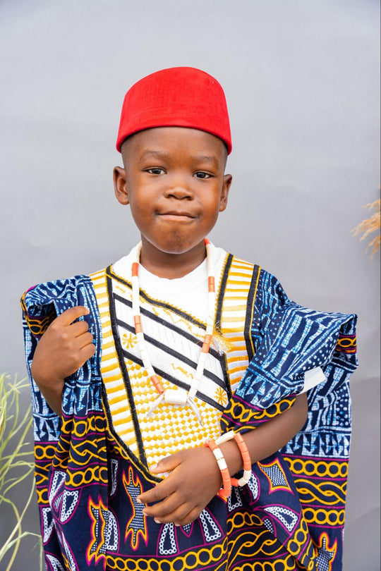 Ensemble traditionnel rose et blanc pour enfant